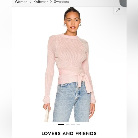 REVOLVE Lovers + Friends Amery pink top 🌸 - Picture 1 of 9